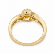 Anello - 18 carati Oro giallo - 0.50ct. tw. Diamante (Naturale) - Made in Italy - Handmade