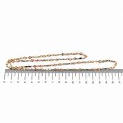 Collana - 18 carati Oro bianco, Oro rosa - Made in Italy - Handmade
