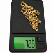 Collana - 18 carati Oro giallo - Made in Italy - Handmade