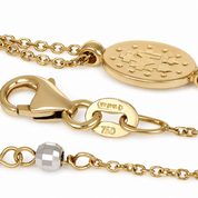 Collana - 18 carati Oro giallo, Oro bianco - Made in Italy - Handmade