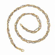 Collana - 18 carati Oro giallo, Oro bianco - Made in Italy