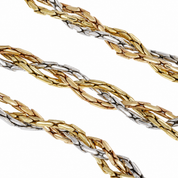 Collana - 18 carati Oro giallo, Oro bianco - Made in Italy