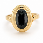 Anello - 18 carati Oro giallo - 2.50ct. tw. Zaffiro - Made in Italy - Handmade