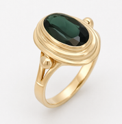 Anello - 18 carati Oro giallo - 2.50ct. tw. Zaffiro - Made in Italy - Handmade