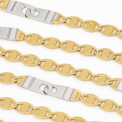 Collana - 18 carati Oro giallo, Oro bianco - Made in Italy