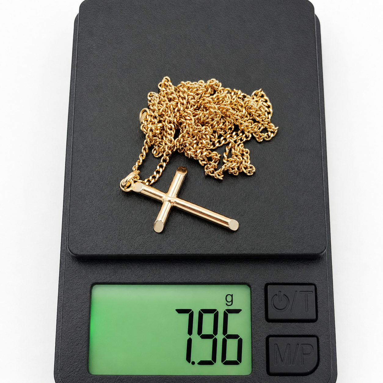 Collana con ciondolo - 18 carati Oro giallo - Made in Italy - Handmade