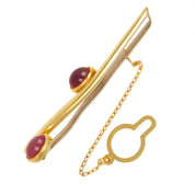 Fermacravatta - 18 carati Oro giallo - 2.80ct. tw. Rubino