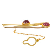 Fermacravatta - 18 carati Oro giallo - 2.80ct. tw. Rubino