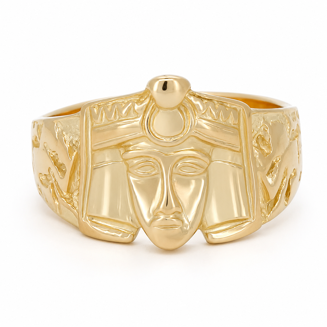 Anello - 18 carati Oro giallo - Made in Italy - Handmade