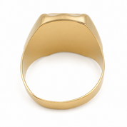 Anello - 18 carati Oro giallo - 0.05ct. tw. Rubino - Made in Italy - Handmade
