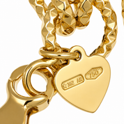 Bracciale - 18 carati Oro giallo - Made in Italy - Handmade