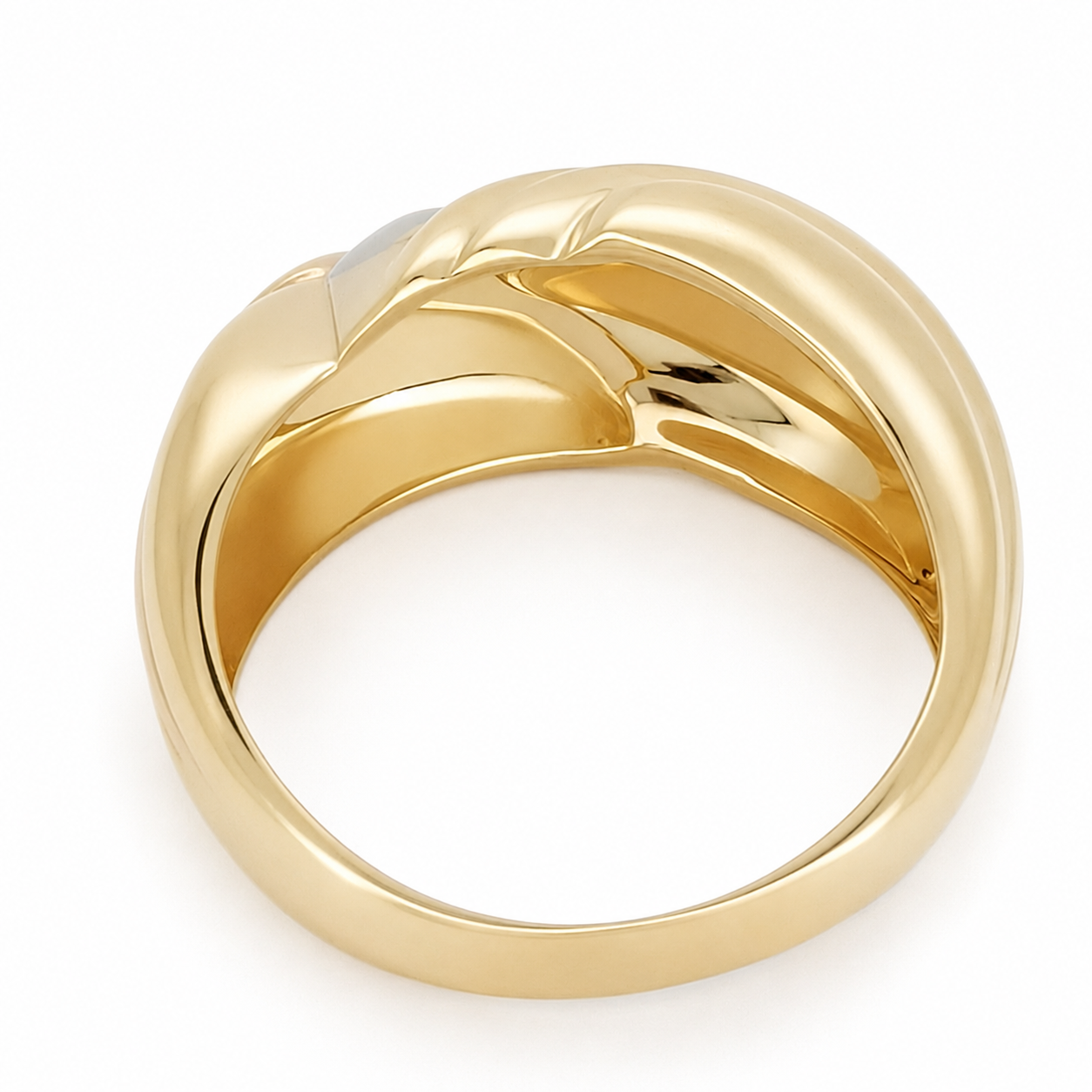 Anello - 18 carati Oro giallo, Oro rosa, Oro bianco - Made in Italy - Handmade