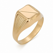 Anello - 18 carati Oro giallo - Made in Italy - Handmade