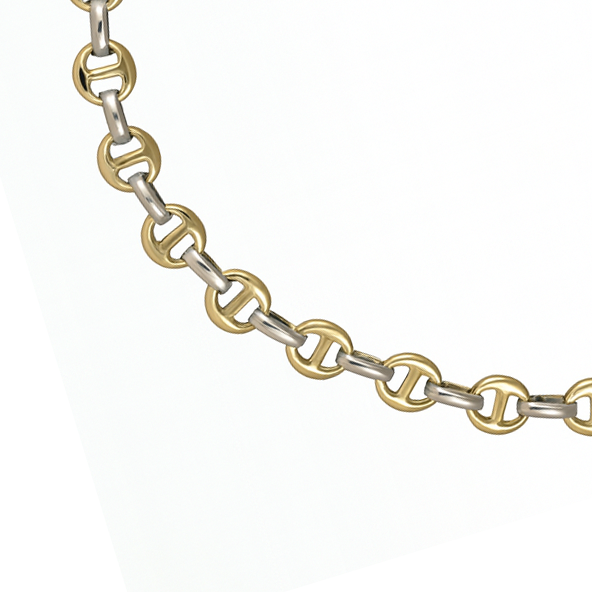 Bracciale - 18 carati Oro giallo, Oro bianco