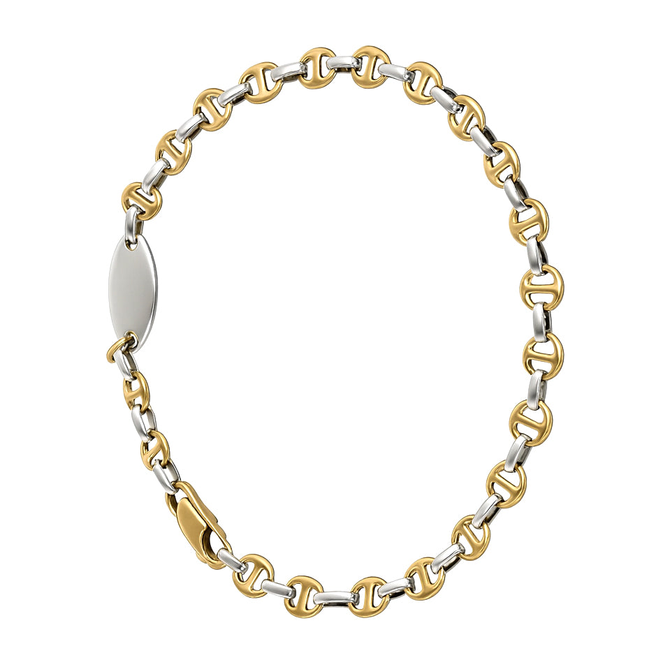 Bracciale - 18 carati Oro giallo, Oro bianco