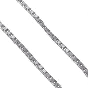 Collana con ciondolo - 18 carati Oro bianco - 1.10ct. tw. Rubino - Diamante