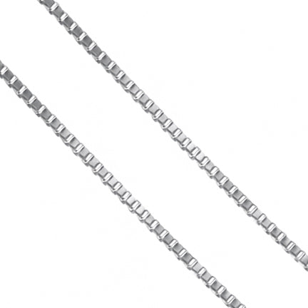 Collana con ciondolo - 18 carati Oro bianco - 0.76ct. tw. Zaffiro - Diamante