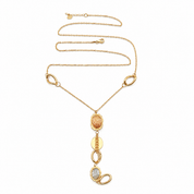Collana in Oro giallo, Oro rosa, Oro bianco 18 carati