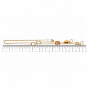 Collana in Oro giallo, Oro rosa, Oro bianco 18 carati