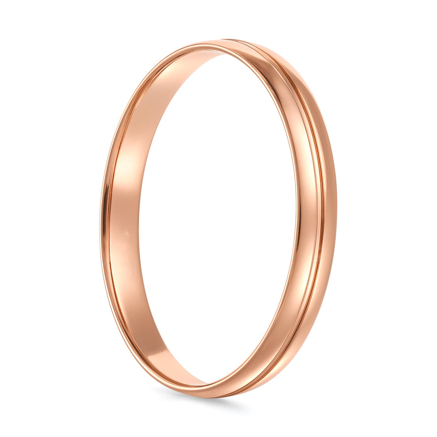 Anello - 18 carati Oro giallo - 0.01ct. tw. Diamante (Naturale)