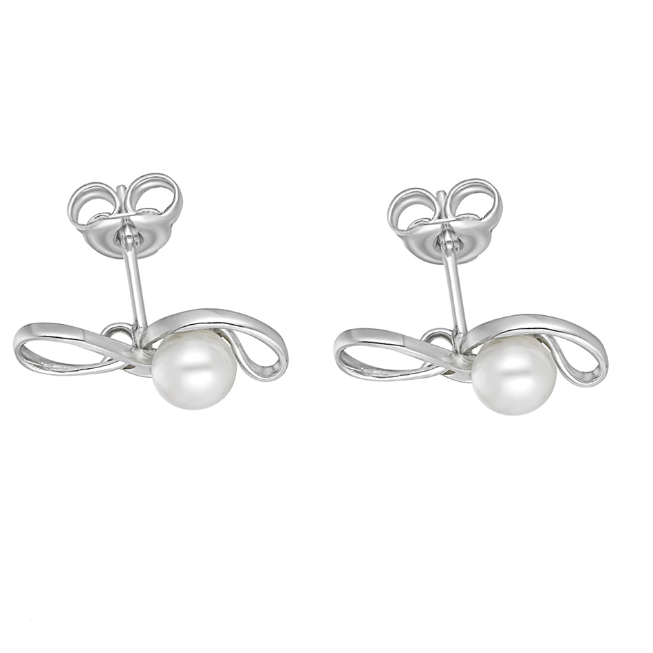 Orecchini - 18 carati Oro bianco - Perla