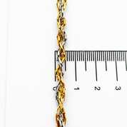 Collana - 18 carati Oro giallo, Oro bianco - Made in Italy