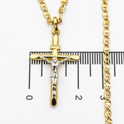 Collana con ciondolo - 18 carati Oro giallo, Oro bianco - Made in Italy - Handmade