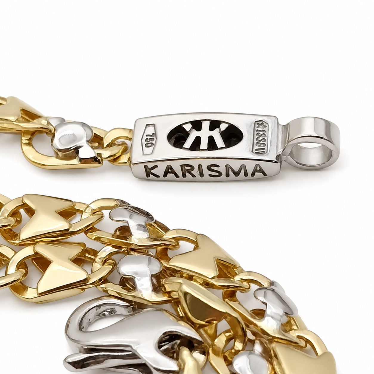 Bracciale - 18 carati Oro giallo, Oro bianco - Made in Italy