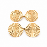 Gemelli - 18 carati Oro giallo - Made in Italy - Handmade