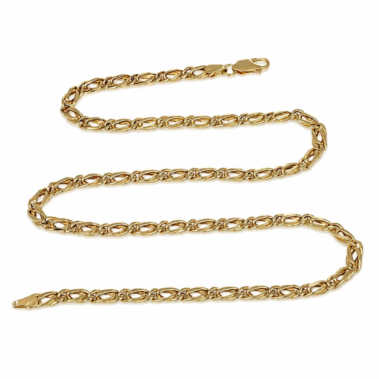 Collana - 18 carati Oro giallo - Made in Italy - Handmade