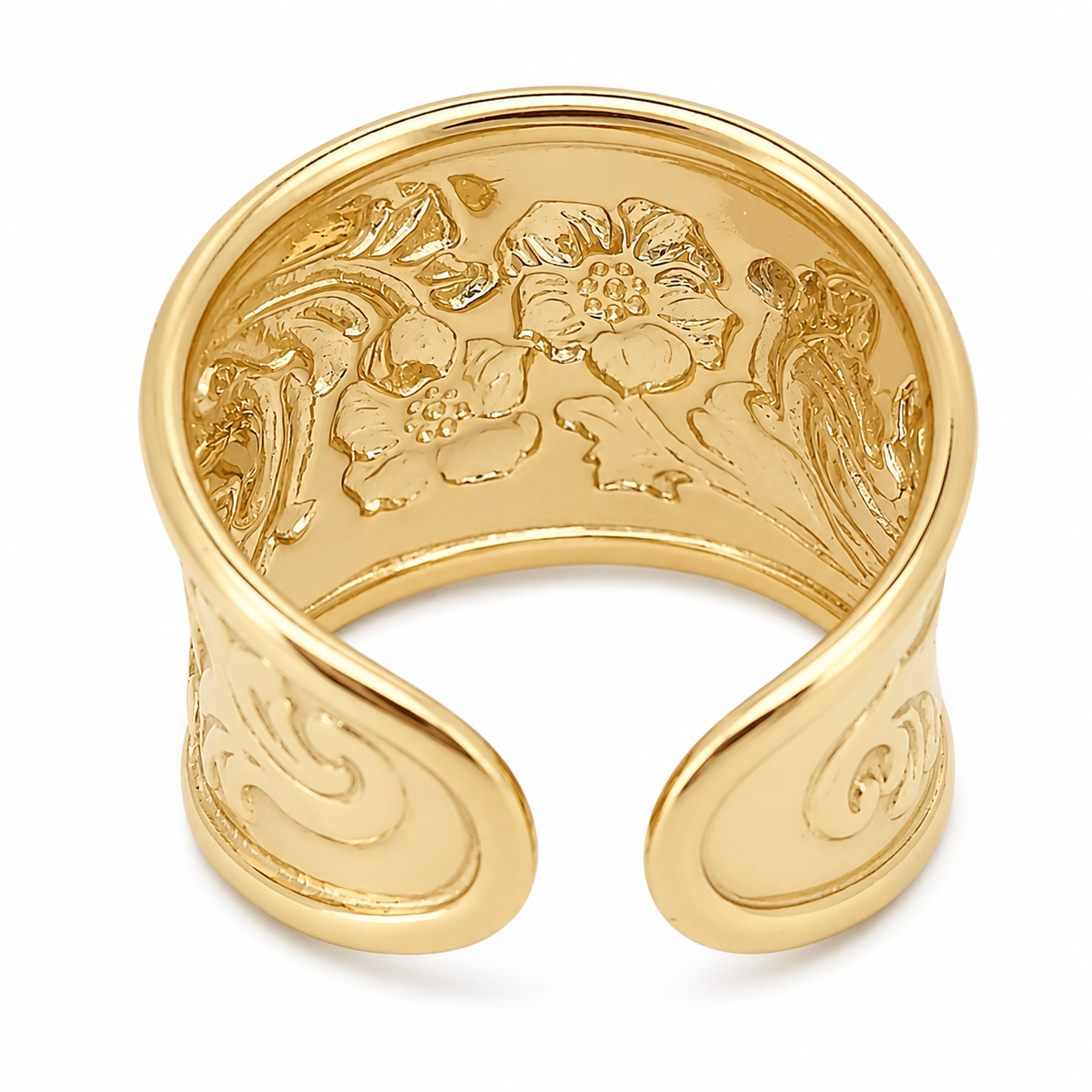 Anello - 18 carati Oro giallo - Made in Italy - Handmade