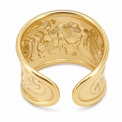 Anello - 18 carati Oro giallo - Made in Italy - Handmade