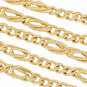 Collana con ciondolo - 18 carati Oro giallo, Oro bianco - Made in Italy - Handmade