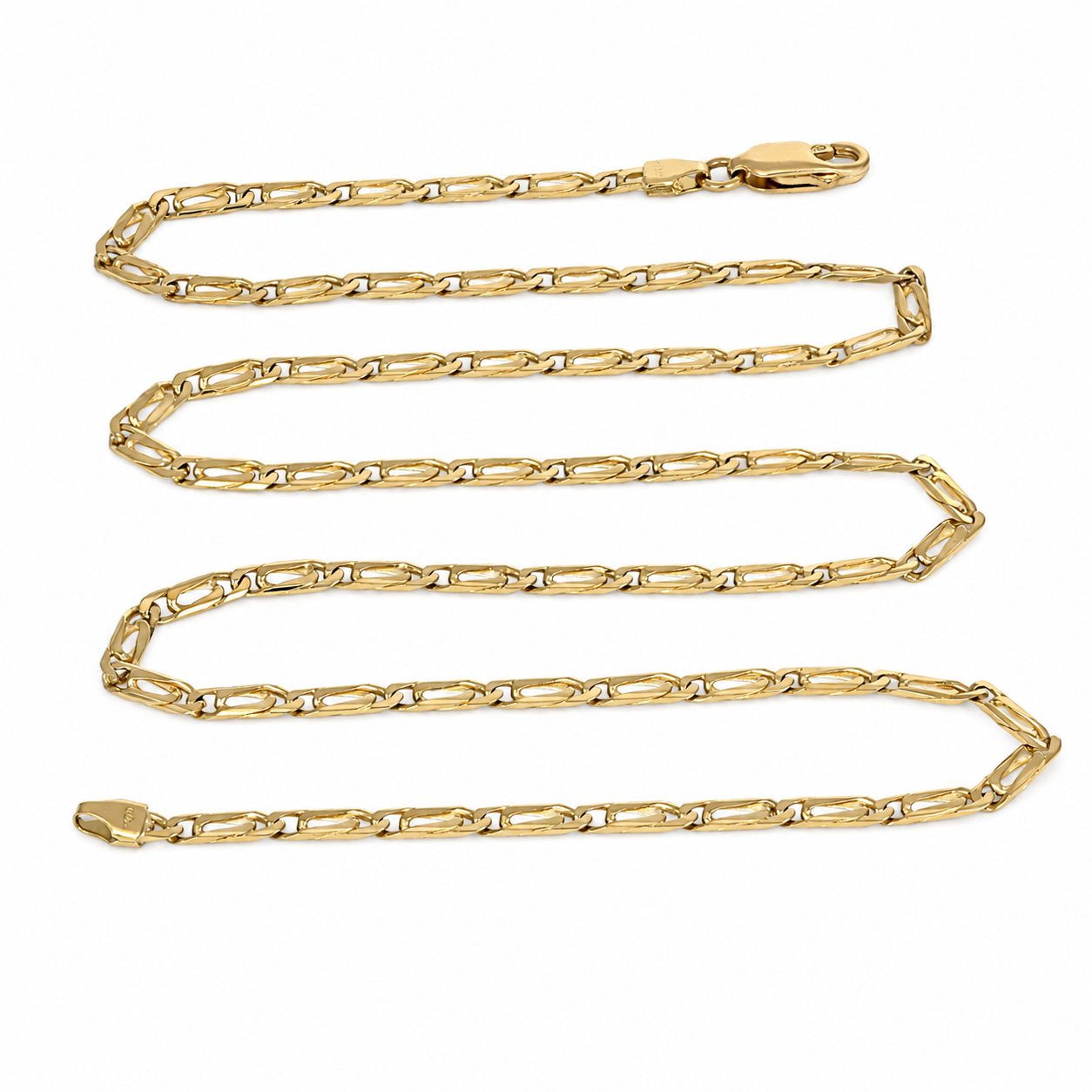 Collana - 18 carati Oro giallo - Made in Italy - Handmade