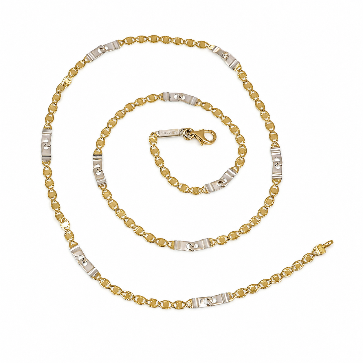 Collana - 18 carati Oro giallo, Oro bianco - Made in Italy