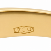 Anello - 18 carati Oro giallo, Oro bianco - 0.86ct. tw. Zaffiro - Diamante - Made in Italy - Handmade