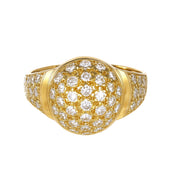 Anello - 18 carati Oro giallo - 0.83ct. tw. Diamante (Naturale)