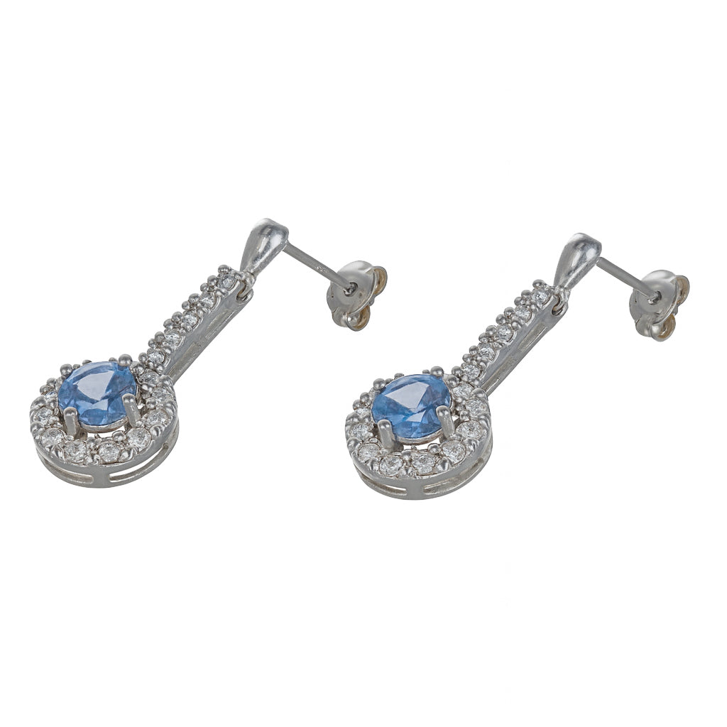 Orecchini in argento 925 - zirconi e cristalli bianchi