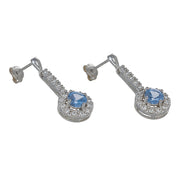 Orecchini in argento 925 - zirconi e cristalli bianchi