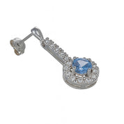 Orecchini in argento 925 - zirconi e cristalli bianchi