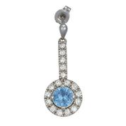 Orecchini in argento 925 - zirconi e cristalli bianchi