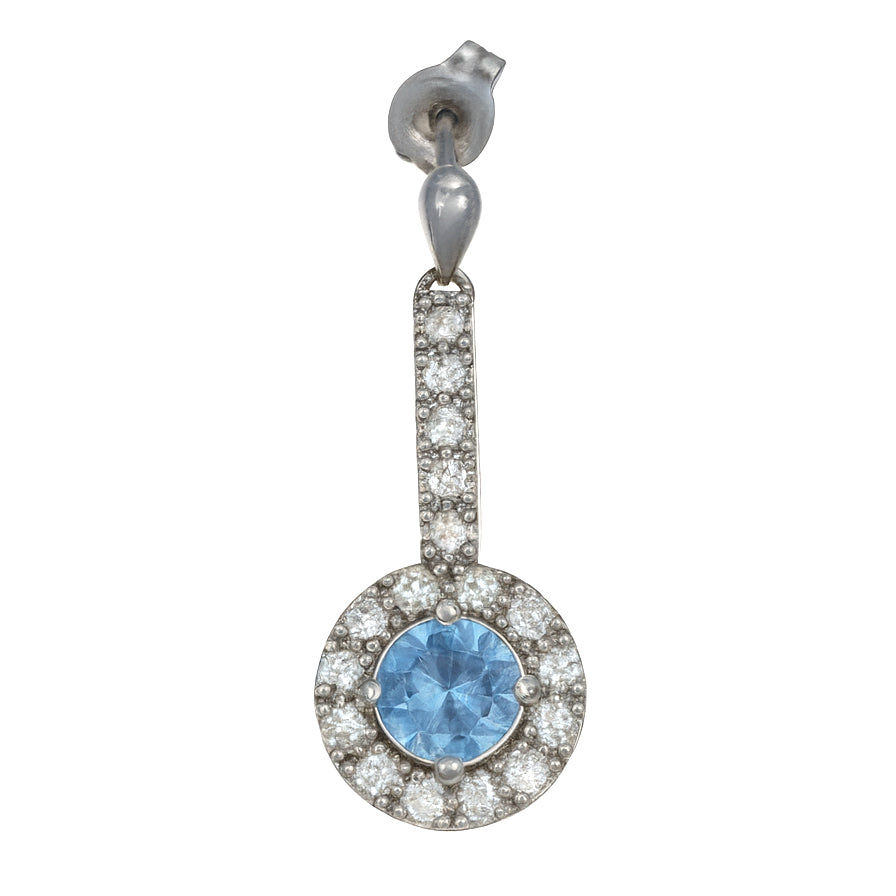 Orecchini in argento 925 - zirconi e cristalli bianchi