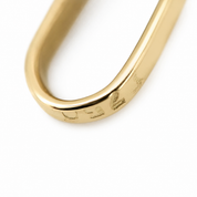 Ciondolo - 18 carati Oro giallo Corallo - Made In Italy - Handmade