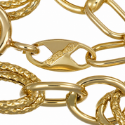 Bracciale - 18 carati Oro giallo, Oro bianco - Handmade - Made in Italy