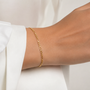 Bracciale - 18 carati Oro giallo - Handmade - Made in Italy