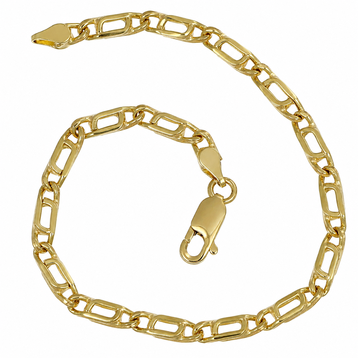 Bracciale - 18 carati Oro giallo - Handmade - Made in Italy