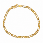 Bracciale - 18 carati Oro giallo - Handmade - Made in Italy