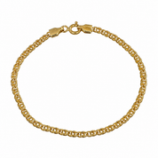 Bracciale - 18 carati Oro giallo - Handmade - Made in Italy