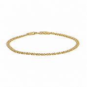Bracciale - 18 carati Oro giallo - Handmade - Made in Italy