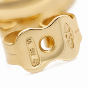 Orecchini - 18 carati Oro giallo - Made in Italy - Handmade